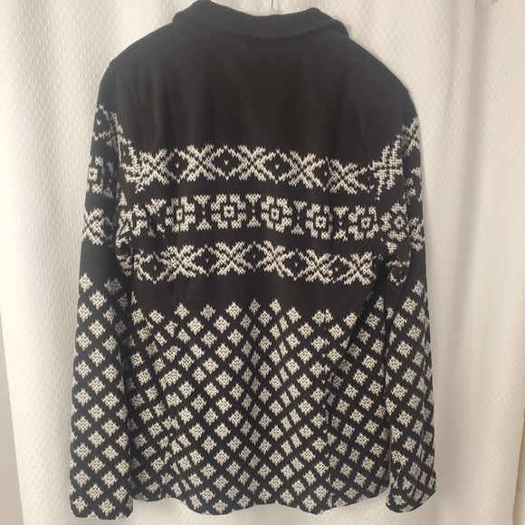 Lands'End NWOT Woman’s 1/3 Zipp Fleece Sweater Jacket M/T 10-12 Casual Holidays - Picture 2 of 11